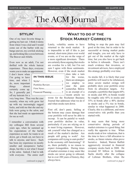 The ACM Journal