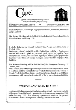 West Glamorgan Branch