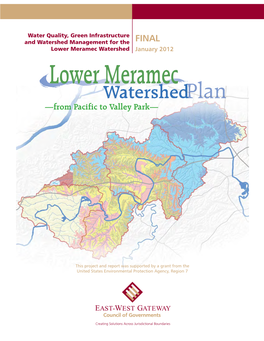 Lower Meramec River: Watershed Plan