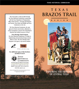 Download the Texas Brazos Trail Brochure