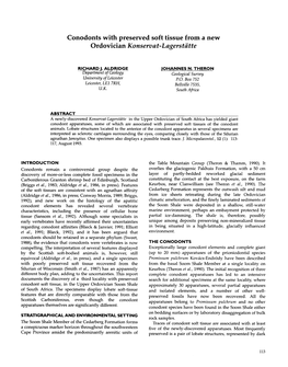 Ordovician Konservat-Lagerstatte