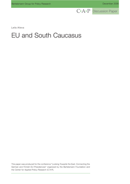 EU and South Caucasus