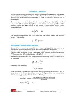 Steady Conduction Heat Transfer 1 T1