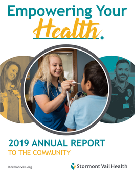 2019 Annual Report to the Community