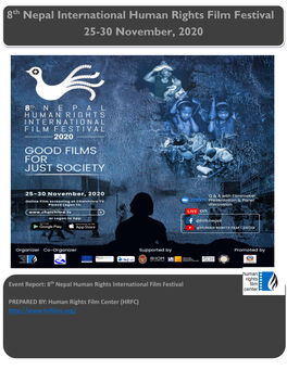 8Th Nepal International Human Rights Film Festival 25-30 November