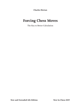 Forcing Chess Moves