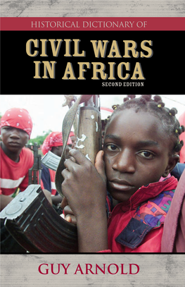 Historical Dictionary of Civil Wars in Africa