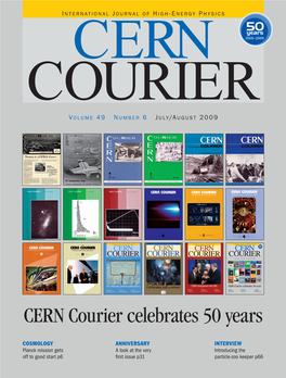CERN Courier Celebrates 50 Years