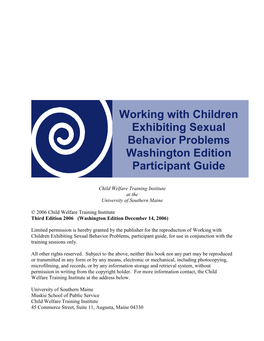 Intervening with Sexual Behavior Problems