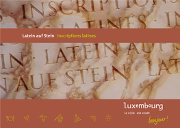 Latein Auf Stein Inscriptions Latines
