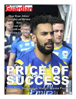 Eight-Page Warrington Wolves Season Preview
