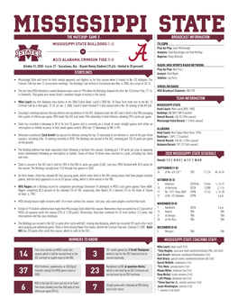 Mike Leach Has Met Alabama Once Before in the 2006 Cotton Bowl