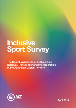 Inclusive Sport Survey