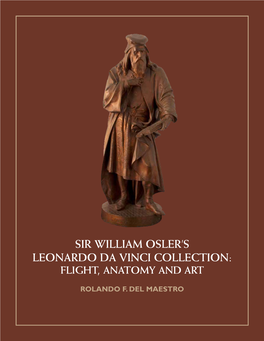Sir William Osler's Leonardo Da Vinci Collection: Flight, Anatomy and Art