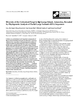 Diversity of the Lichenized Fungi in King George Island, Antarctica, Revealed by Phylogenetic Analysis of Partial Large Subunit Rdna Sequences