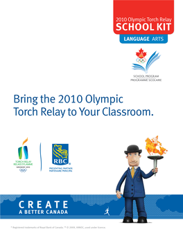 Bring the 2010 Olympic Torch Relay to Your Classroom