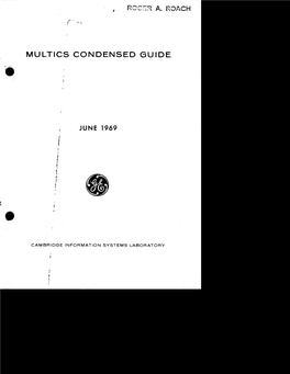 6906.Multics-Condensed-Guide.Pdf