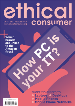 Ethical Consumer, Issue 181, Nov/Dec 2019