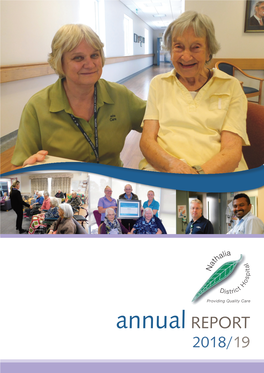 Nathalia District Hospital ANNUAL REPORT 2018/19