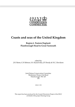 Coasts and Seas of the United Kingdom. Region 6: Eastern England