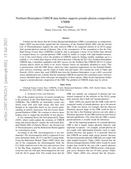 Northern Hemisphere UHECR Data Further Supports Pseudo-Photon