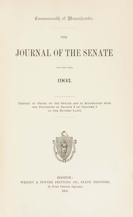 Journal of the Senate