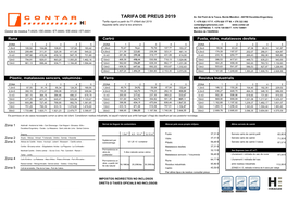 TARIFA DE PREUS 2019 Av