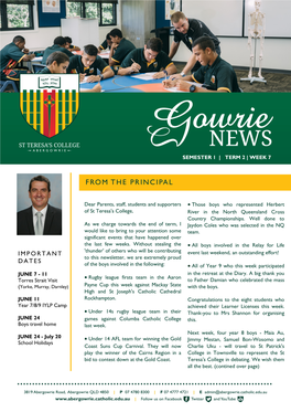 Gowrie News (Semester 1, Term 2, Week 7)