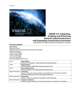 XSEDE 2.0: Integrating, Enabling and Enhancing