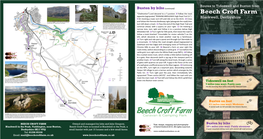 Beech Croft Farm Opposite (Signposted “PENNINE BRIDLEWAY High Peak Trail 1¾”)