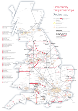 Community Rail Partnerships Routes