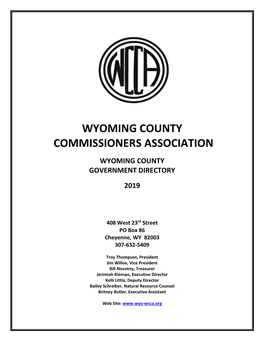 Wyoming County Commissioners Association