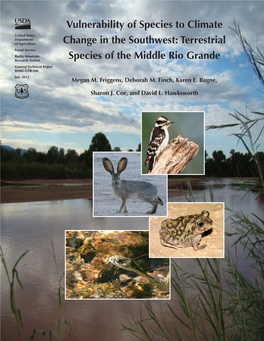 Vulnerability of Species to Climate Change in the Southwest: Terrestrial Species of the Middle Rio Grande