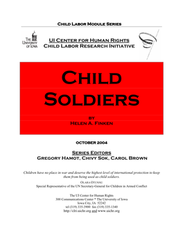 Child Soldiers