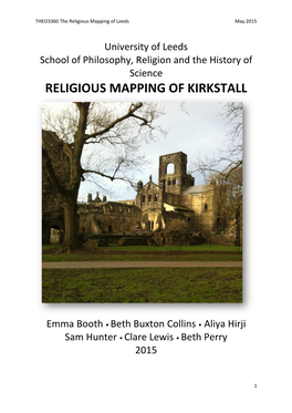 Religious Mapping of Kirkstall