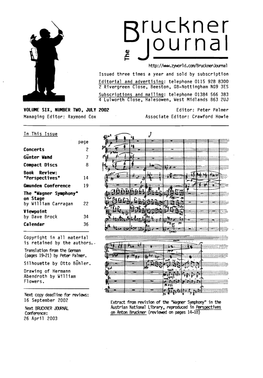 Bruckner Journal V6 2.Pdf