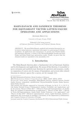 Hahn-Banach and Sandwich Theorems for Equivariant Vector Lattice-Valued Operators and Applications