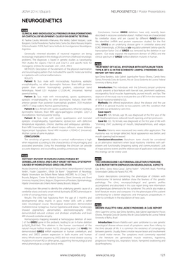 NEUROGENETICS / Poster Presentations