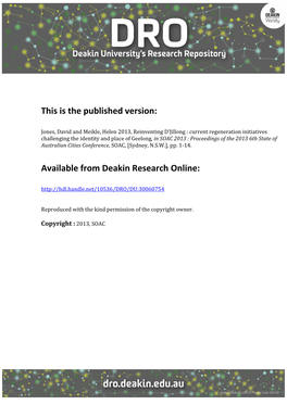 Jones-Reinventingdjillong-2013.Pdf