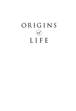 Origins Life