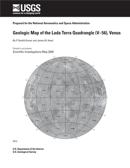 Geologic Map of the Lada Terra Quadrangle (V–56), Venus