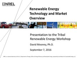 David Mooney, NREL