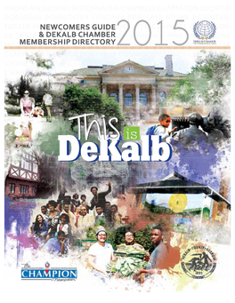 Newcomers Guide & Dekalb Chamber Membership