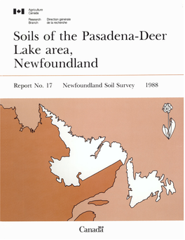 Soils of the Pasadena-Deer Lake Area, Newfoundland