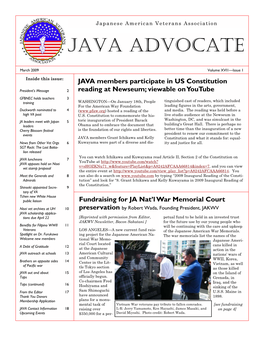 JAVA Advocate, March 2009 Edition