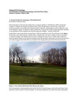 Hopewell Archeology: the Newsletter of Hopewell Archeology in the Ohio River Valley Volume 6, Number 2, March 2005