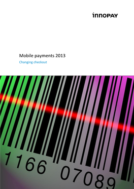 Mobile Payments 2013 Changing Checkout
