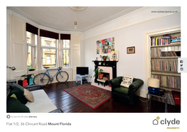 Flat 1/2, 36 Clincart Road Mount Florida   