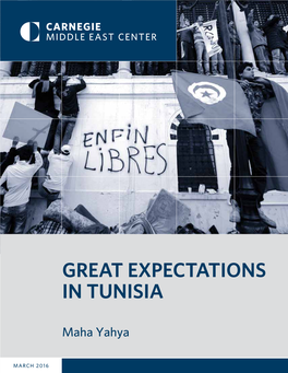 Great Expectations in Tunisia