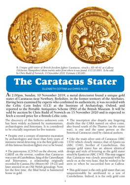 The Caratacus Stater